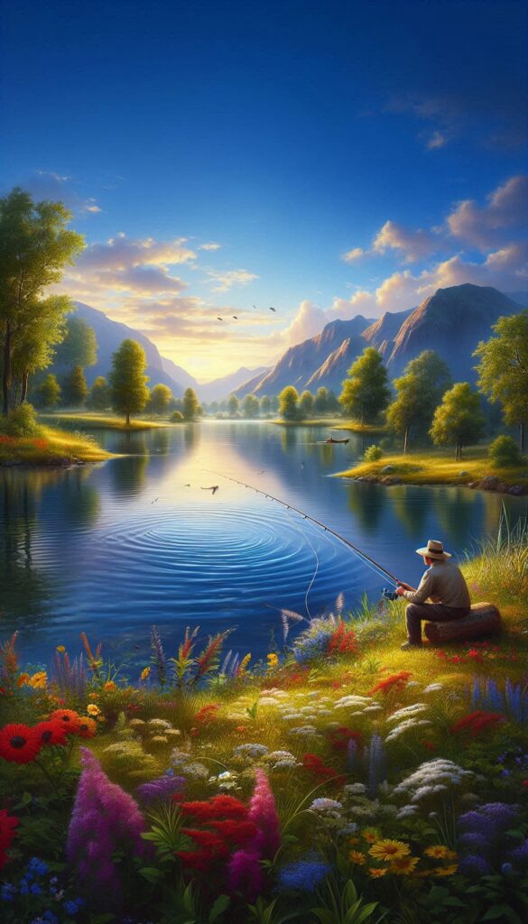 quiero una imagen que se pueda ver que simboliza la pesca